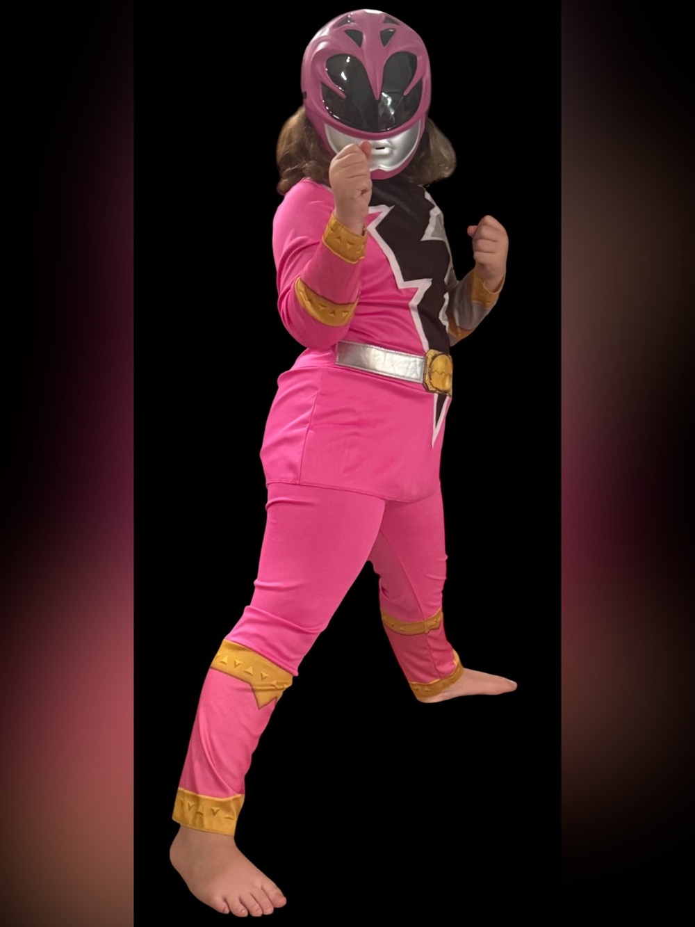 Pink Power Ranger Costume & Mask 2017